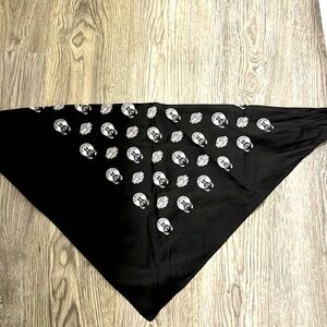 Milwaukee Bucks and Harley Davidson Black Bandanna